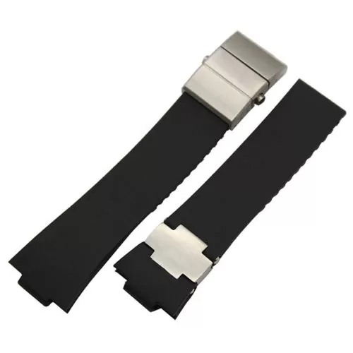 s-l500 Black Rubber Strap for Ulysse Nardin Marine 1183 Observatory 243