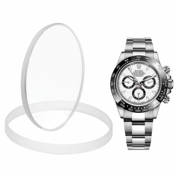 Background Sapphire Glass and Gasket for Rolex Daytona