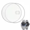 Background Sapphire Glass & Gasket with Windows for Rolex Submariner, GMT