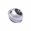 Crown-Cartier-ballon-bleu-Aftermarket-sapphire2 Silver & Blue Crown Cartier Ballon Bleu Sapphire & Stainless Steel