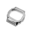 8_En-Acier-inoxydable-Bracelet-De-Montre-Lunette-Pour-Casio-G-shock-GW-5000-DW-5000-5025 Silver Case & Bracelet G-Shock Atomic Stainless Steel