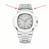 PPPXX-4 Silver Conversion Kit For Patek Philippe Nautilus - Stainless Steel