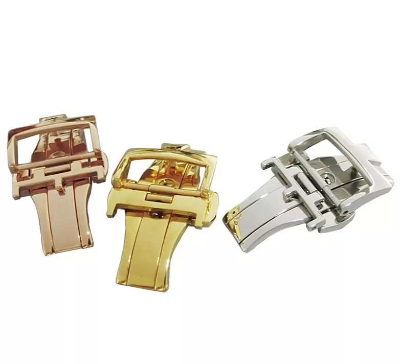 Rose Gold Folding Clasp Buckle for Vacheron Constantin - Stainless Steel - Image 3