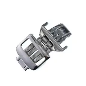 silver_ccessoires-de-montre-boucle-convient-po_variants-2 Silver Folding Clasp For Jaeger-LeCoultre Reverso, Master, Polaris, Geophysic - Stainless Steel