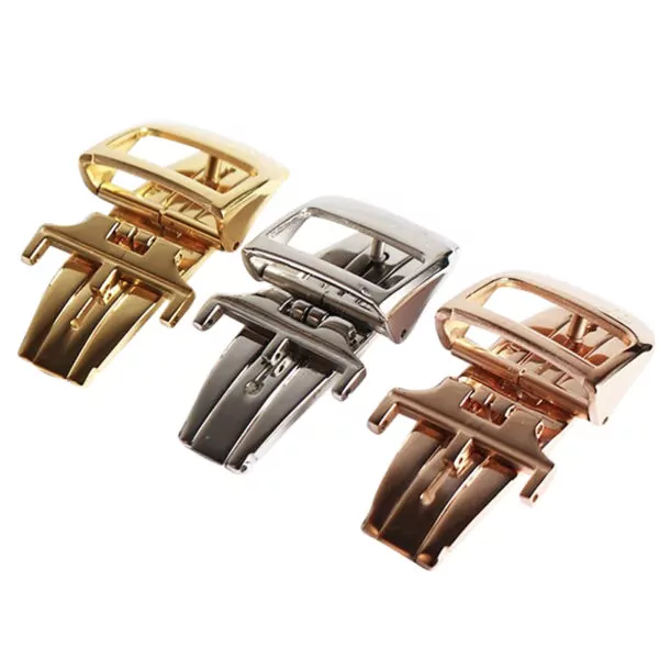 oucle-fermoir-deployante-en-acier-inoxy_main-0 Silver Folding Clasp For Jaeger-LeCoultre Reverso, Master, Polaris, Geophysic - Stainless Steel