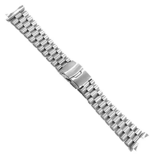 SKSS8X-4 Silver President Strap Bracelet for Seiko 20,22mm In Stainless Steel