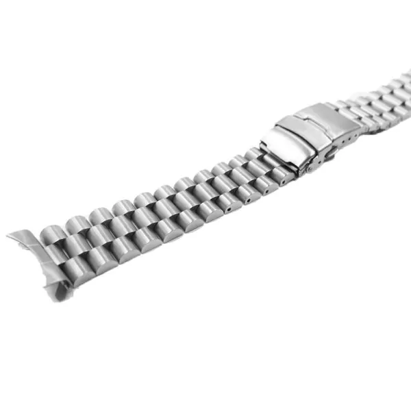 SKSS8X-5 Silver President Strap Bracelet for Seiko 20,22mm In Stainless Steel