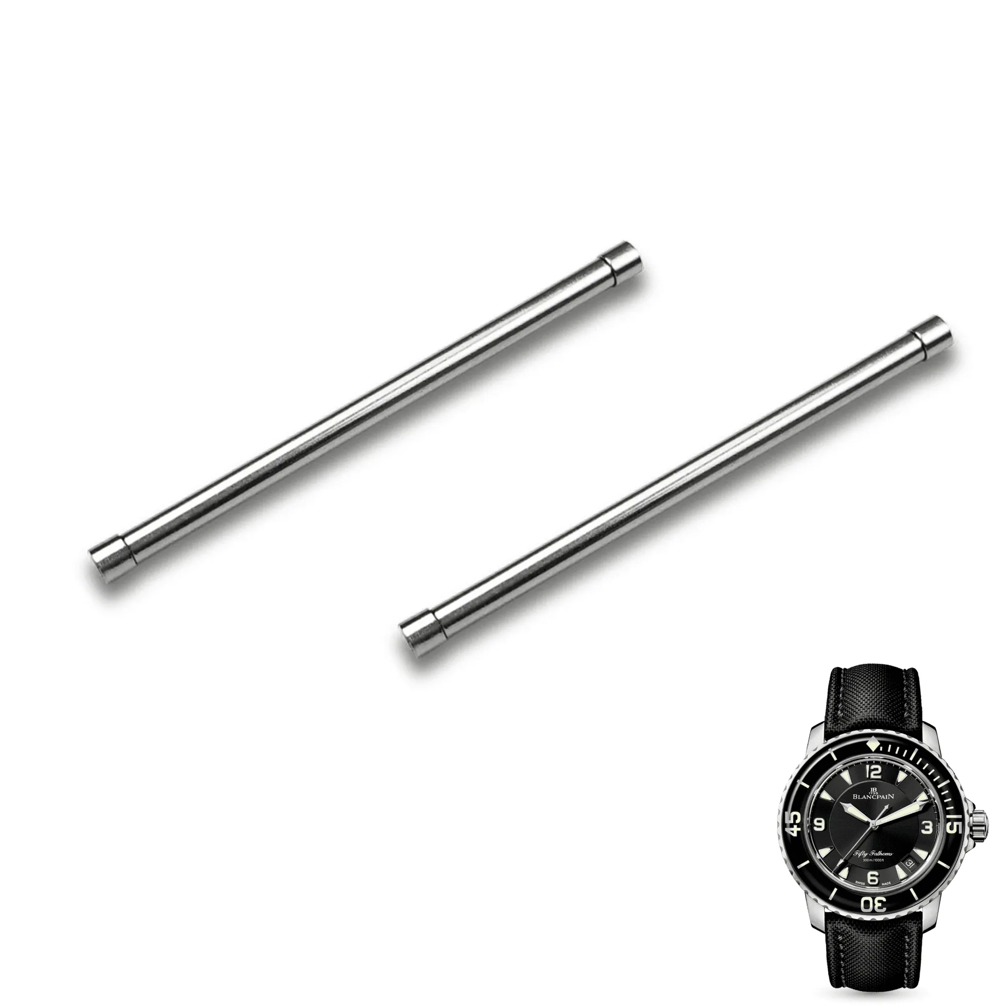 BPPS8-1 Silver Set of screws Blancpain Fifty Fathoms Stainless Steel