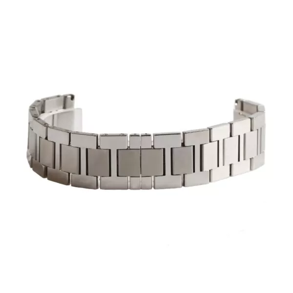 CASS8X-10 Silver Strap Bracelet for Cartier Tank In Stainless Steel