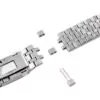 1_20-21mm-bracelet-en-acier-inoxydable-pour-bracelet-homme-pilote-377710-bracelet-de-montre-Mark-17 Silver Strap Bracelet for IWC Pilot Spitfire, Top Gun in Stainless Steel - 20, 21mm
