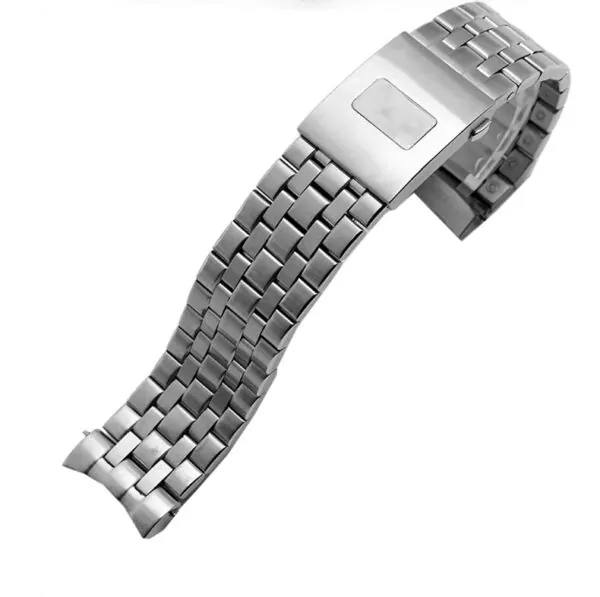 3_HTB1fKZSd25TBuNjSspcq6znGFXat Silver Strap Bracelet for IWC Pilot Spitfire, Top Gun in Stainless Steel - 20, 21mm