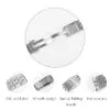2_22mm-24mm-acier-inoxydable-bracelets-de-montre-pour-b-reitling-montre-Bracelet-marque-pour-oc-an (1) Silver Strap Bracelet for IWC Pilot Spitfire, Top Gun in Stainless Steel - 20, 21mm