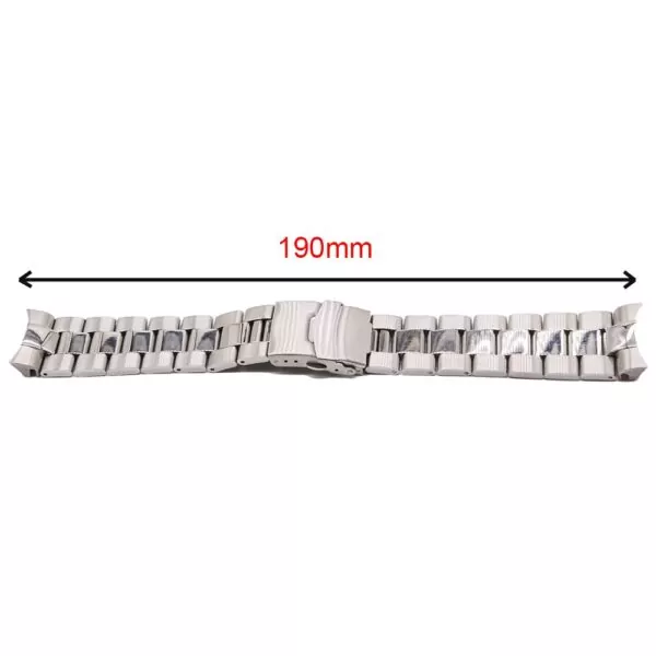 SKSS8i1-5 Silver Strap Bracelet for Seiko Middle Polished In Stainless Steel - 20,22mm