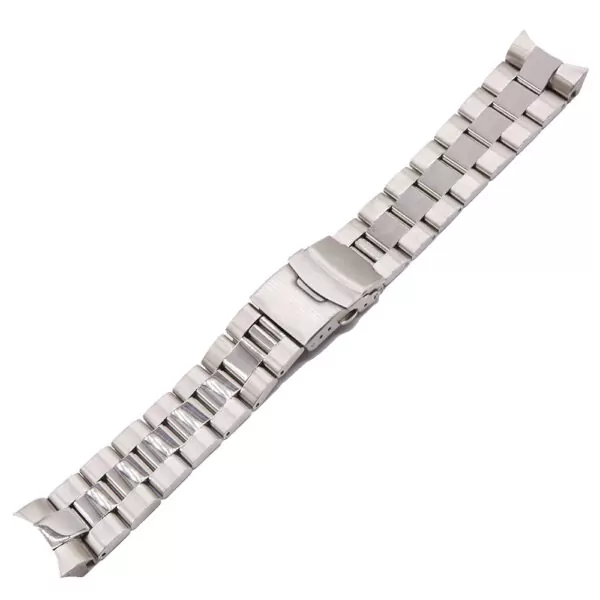 SKSS8i1-1 Silver Strap Bracelet for Seiko Middle Polished In Stainless Steel - 20,22mm