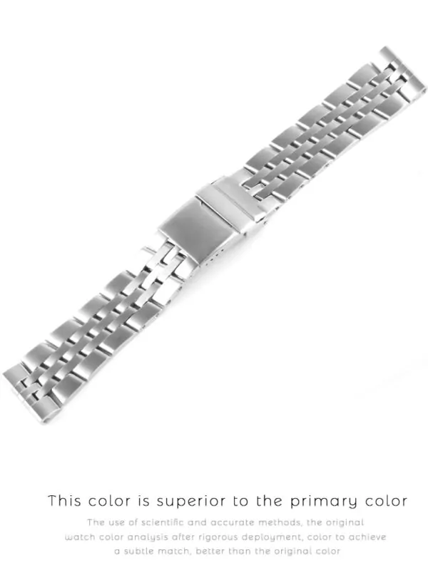 3_Hd5bc307759b248e683c744855da6eda6C Silver Strap Bracelet for Chronomat, Navitimer, Crosswind, Colt Breitling 20, 22, 24mm Stainless Steel