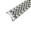 Wathcband-13-17-20mm-de-Haute-Qualit-Argent-en-acier-inoxydable-De-Polissage-Bross-Curved-3 Stainless Steel Bracelet for Rolex President, DateJust, GMT, Submariner...