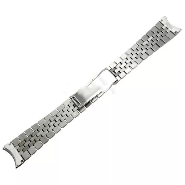 Wathcband-13-17-20mm-de-Haute-Qualit-Argent-en-acier-inoxydable-De-Polissage-Bross-Curved-1 Stainless Steel Bracelet for Rolex President, DateJust, GMT, Submariner...