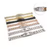 ROSXX-8 Stainless Steel Strap Bracelet for Rolex GMT, Submariner with Glide-Lock - 2 Styles