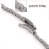 ROSXX-14 Stainless Steel Strap Bracelet for Rolex GMT, Submariner with Glide-Lock - 2 Styles