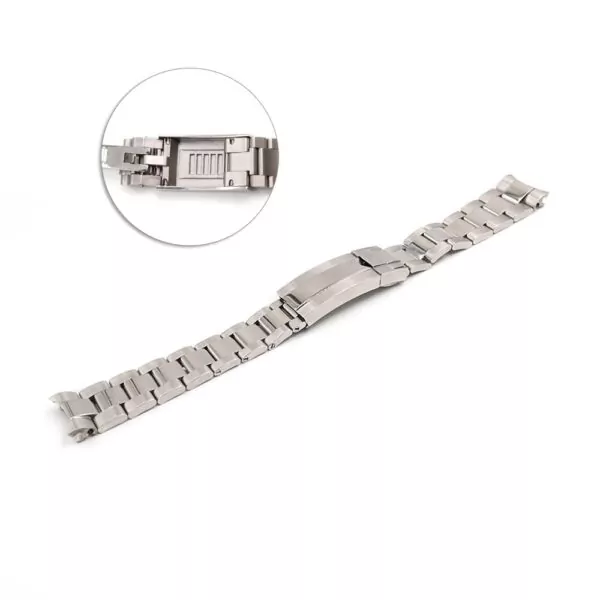 ROSXX-3 Stainless Steel Strap Bracelet for Rolex GMT, Submariner with Glide-Lock - 2 Styles