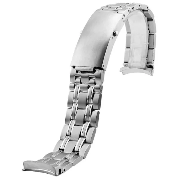Bande-en-acier-de-pr-cision-adapt-e-la-s-rie-omega-hippocampe-007-sangle-plan (1) Steel Bracelet for Omega Seamaster 007 Planet Ocean GMT Band Push Buckle