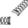 HTB1oDD4OFXXXXaUXVXXq6xXFXXXf Steel Bracelet for Omega Seamaster Planet Ocean GMT Band Push Buckle
