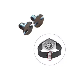 Steel Buckle Screws Hublot Big Bang, Classic Fusion In Stainless Steel