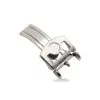Acier-inoxydable-Argent-Boucle-Fermoirs-d-ploiement-18mm-pour-marque-montres-sp-cial-Portugal Steel Clasp Buckle For IWC PORTUGIESER Quantième Perpetual - 18mm