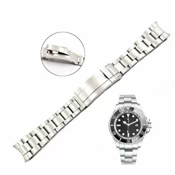 s-l1600 Steel Strap Band for Rolex Deepsea Sea-Dweller 44mm Replacement Bracelet