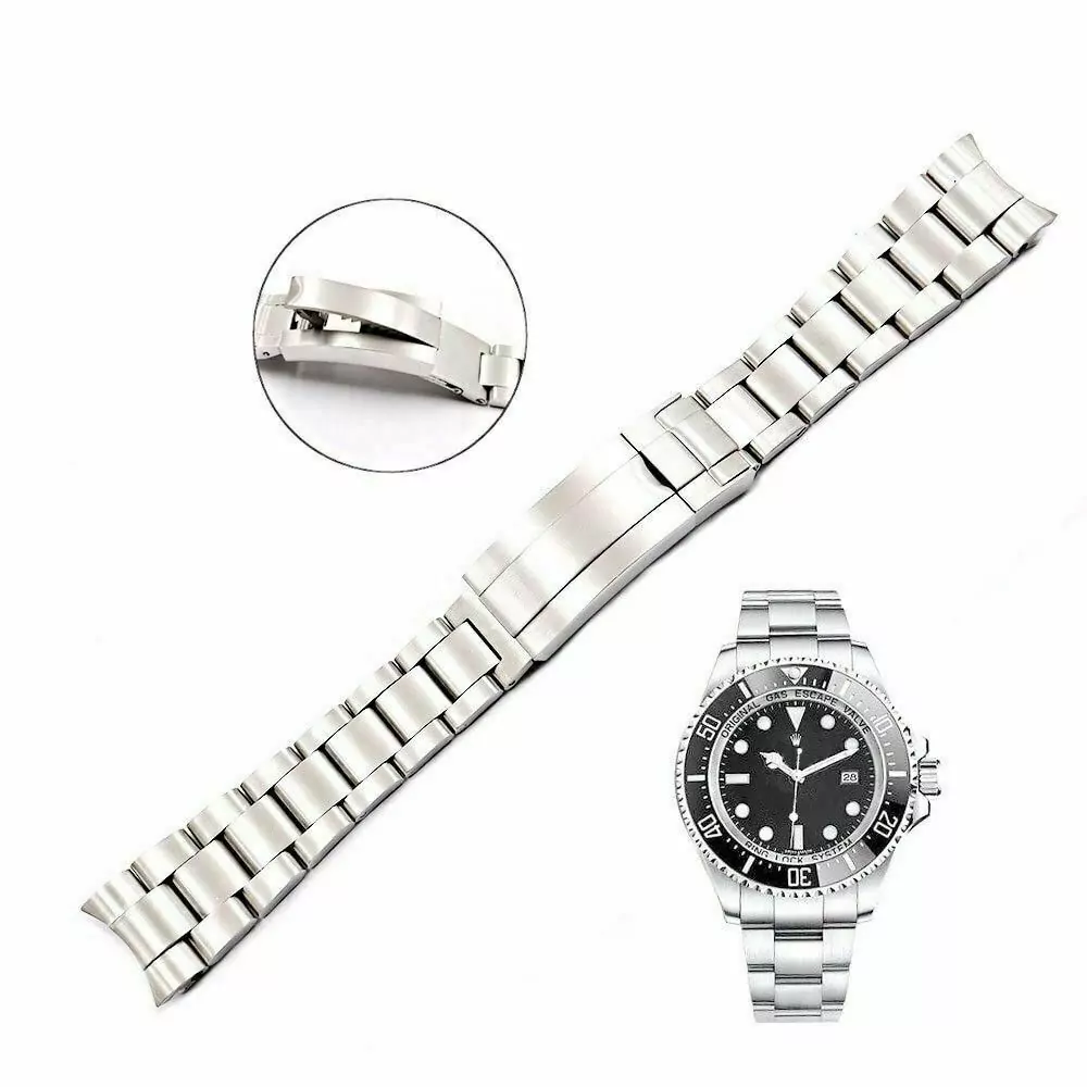 s-l1600 Steel Strap Band for Rolex Deepsea Sea-Dweller 44mm Replacement Bracelet