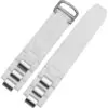 s-l1600-5 Steel & White Rubber Strap for Cartier 21 Chronoscaph
