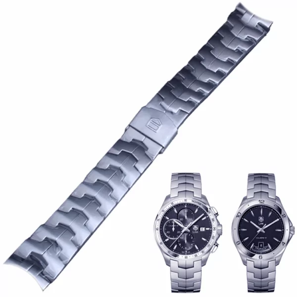 3_Bracelet-de-montre-en-acier-inoxydable-solide-de-22mm-pour-s-adapte-TAG-HEUER-LINK Strap Bracelet for TAG Heuer Link Stainless Steel - 22mm