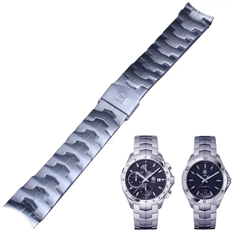 3_Bracelet-de-montre-en-acier-inoxydable-solide-de-22mm-pour-s-adapte-TAG-HEUER-LINK Strap Bracelet for TAG Heuer Link Stainless Steel - 22mm