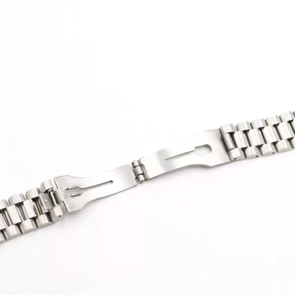 ROSS6G14-4 Strap Bracelet President for Rolex Datejust Shallow Hollow 20mm Stainless Steel