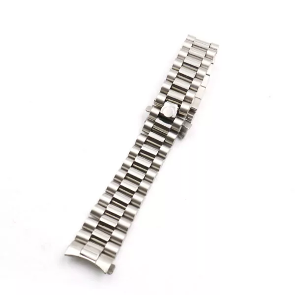 ROSS6G14-3 Strap Bracelet President for Rolex Datejust Shallow Hollow 20mm Stainless Steel