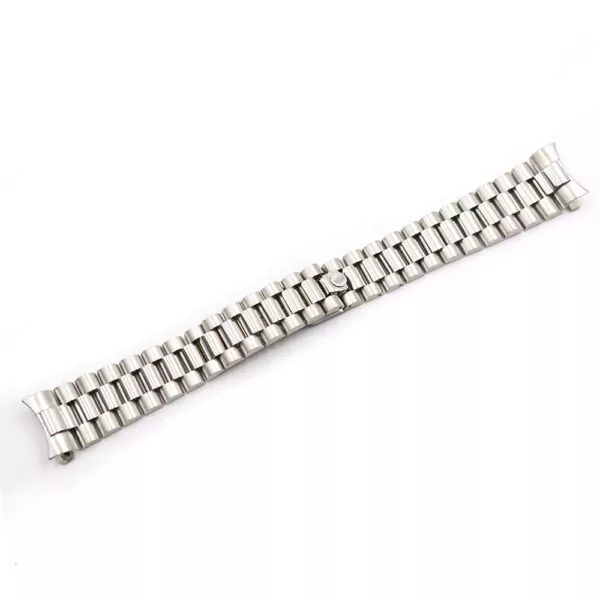 ROSS6G14-1 Strap Bracelet President for Rolex Datejust Shallow Hollow 20mm Stainless Steel