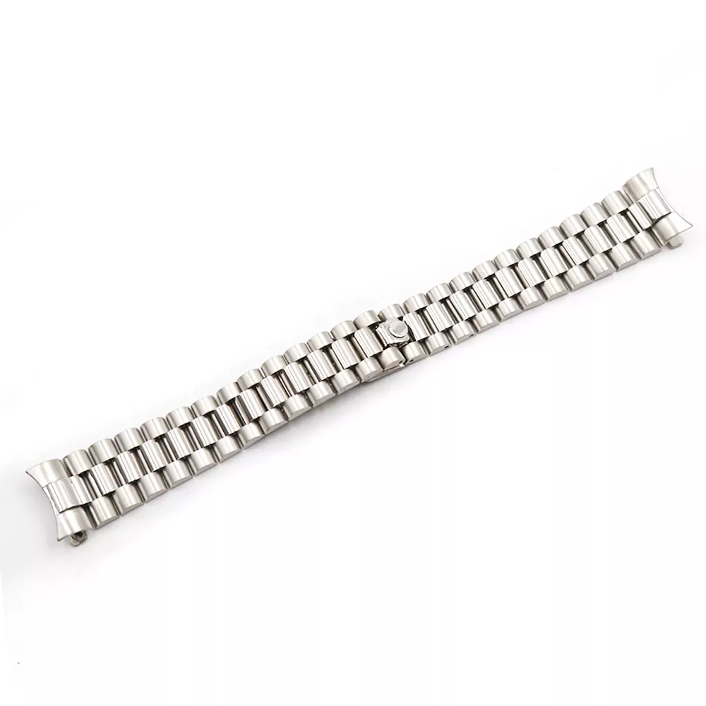 ROSS6G14-1 Strap Bracelet President for Rolex Datejust Shallow Hollow 20mm Stainless Steel
