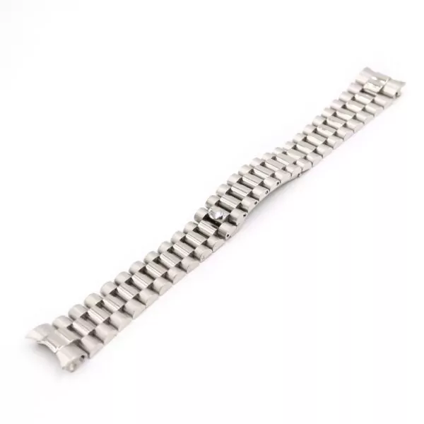 CARLYWET-20mm-316L-acier-inoxydable-solide-extr-mit-incurv-e-vis-liens-remplacement-Bracelet-de-montre (2) Strap Bracelet President for Rolex Datejust Solid End Link 13,20mm Stainless Steel