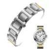 CASS8X2-10 Two-Tone Gold Bracelet Ballon Bleu Cartier In Stainless Steel