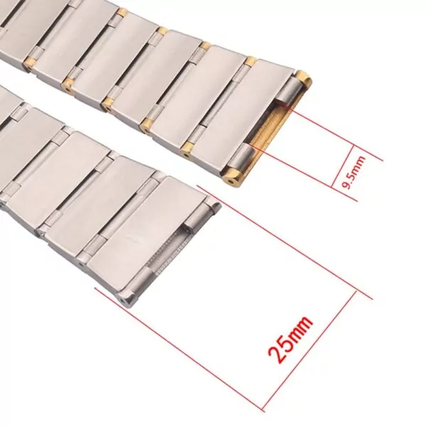 stainless-steel-strap-omega-constallation-25mm-22mm12 Two-Tone Gold Strap Bracelet for Omega Constellation - 17,23,25mm