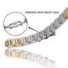 CASS8X2-13 Two-Tone Rose Gold Bracelet Ballon Bleu Cartier In Stainless Steel