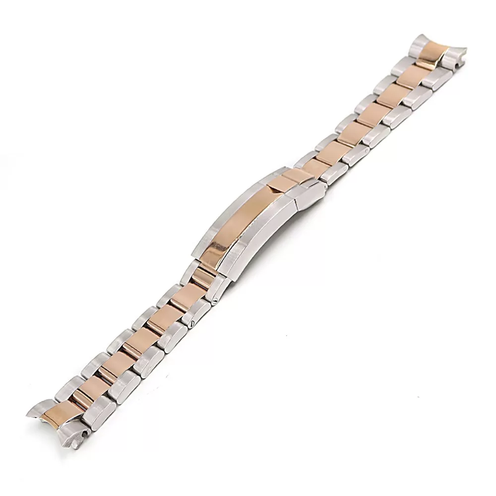 ROSS8GX_15 copy Two-tone Rose Gold/Steel Strap for Rolex Submariner, GMT...