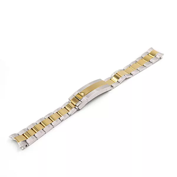ROSS8GX_117 Two-Tone Steel & Gold Strap Bracelet for Rolex Submariner, GMT