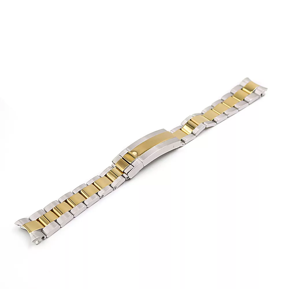 ROSS8GX_117 Two-Tone Steel & Gold Strap Bracelet for Rolex Submariner, GMT