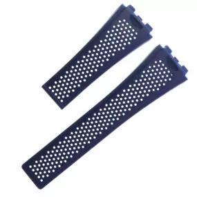 variant-image-band-color-blue-2 Navy Blue Strap Bracelet for Carrera 45mm TAG Heuer in Rubber - 22mm