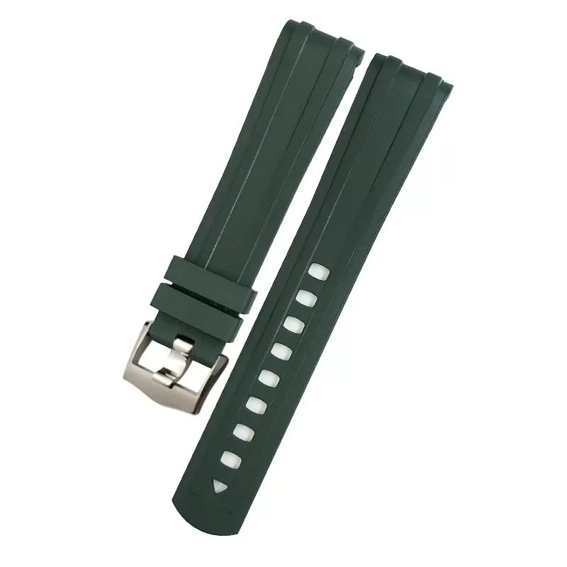 variant-image-band-color-green-3 Dark Green Rubber Bracelet for Omega Seamaster Diver 300