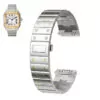 variant-image-couleur-de-bande-a-golden-2 Two-Tone Gold & Silver Strap Bracelet for New Santos Cartier with Quick Release