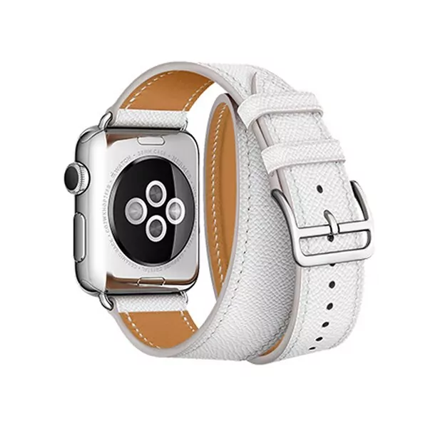 36_Bracelet-Double-Tour-pour-montre-Apple-s-rie-5-4-3-2-bracelet-pour-iWatch-Pulseira White Double Tour Band Apple iWatch Hermes In Leather