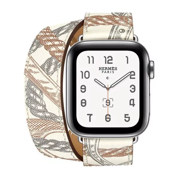 9_our-bracelet-de-montre-apple-5-4-3-2-he_variants-8 White Printed Double Tour Band Apple iWatch Hermes In Leather