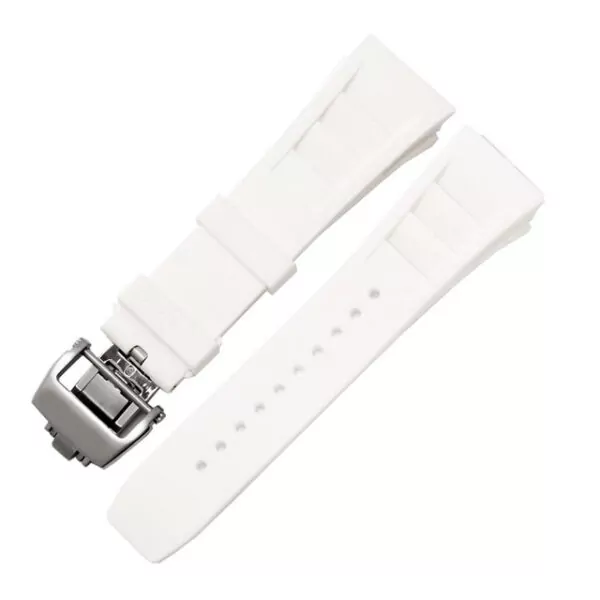 Top-vente-Hight-qualit-imperm-able-l-eau-de-sport-nature-silicone-bracelet-fit-RM-057-5.jpg_640x640 White Rubber Strap Band for Richard Mille